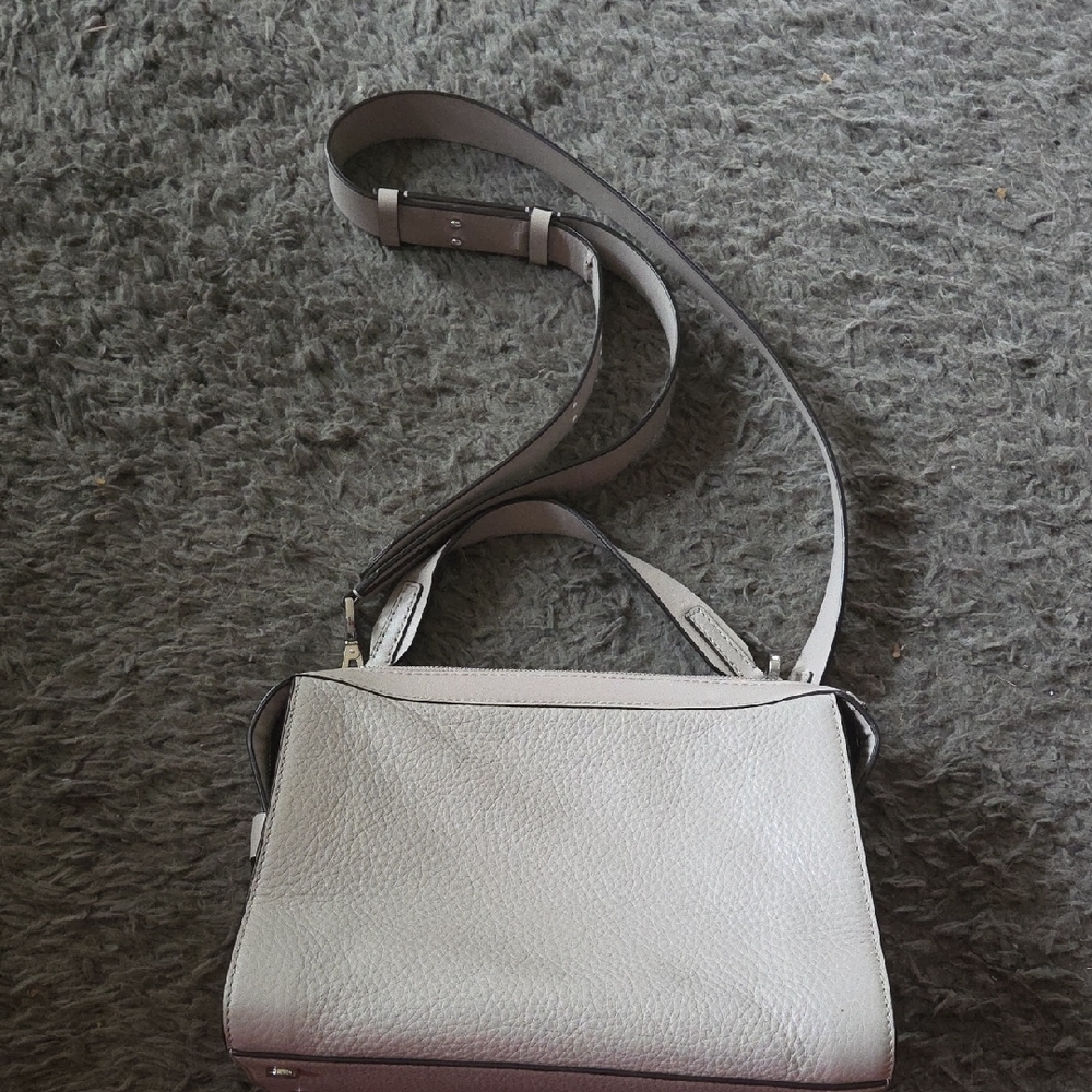 EUC Michael Kors Gray Crossbody Satchel